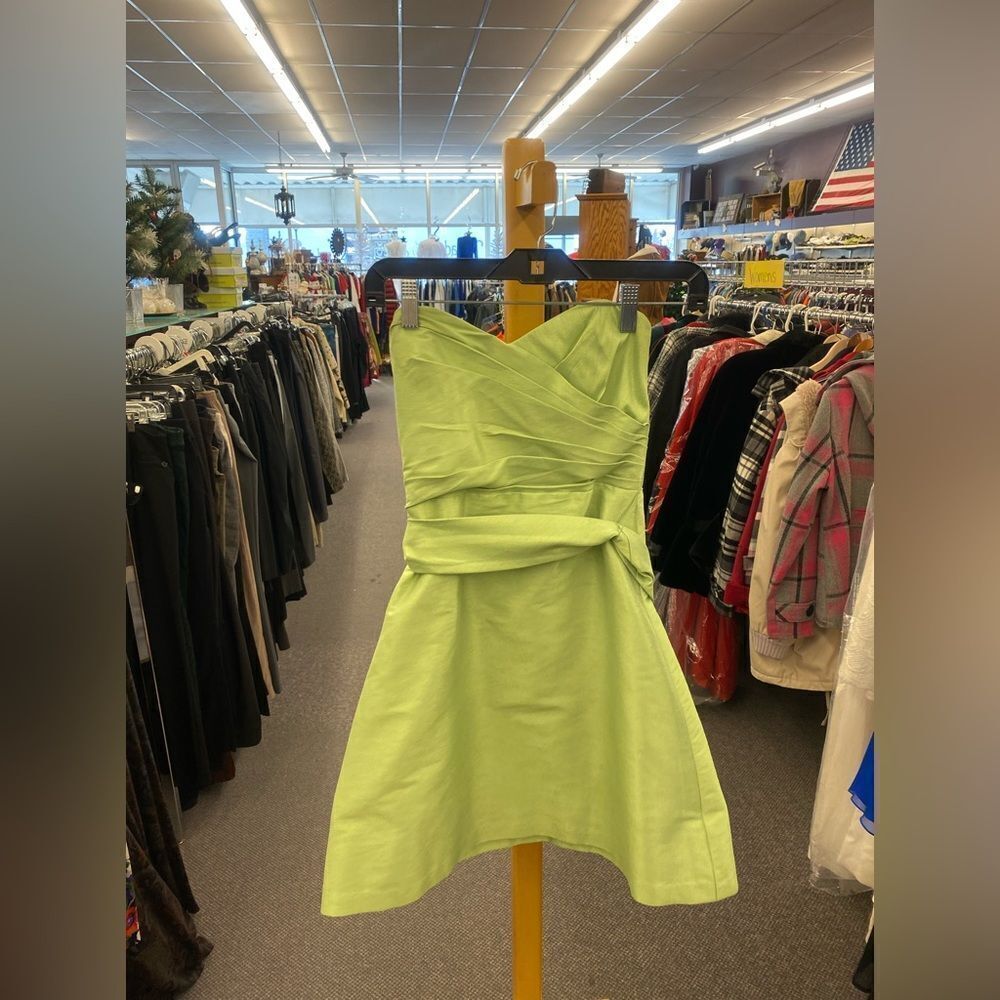 🛍️ Alfred Sung SZ. 0 Green Dress
